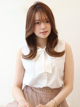 オーロ 宝塚店(ORO) 20代30代40代50代斜めバンググレージュカラーシルキーベージュ