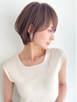 ロンドエニカ 大宮(Lond enika)&nbsp;イメチェン外ハネボブ美髪ワイドバングレイヤー縮毛矯正/大宮