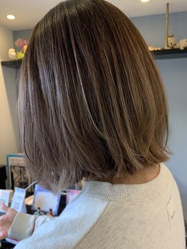 ピエスヘア(PIE'CE HAIR) セットが簡単レイヤーボブ