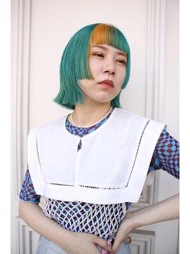 シャルティア(SHALLTIA) カラーデザイン【山口派手髪】【山口ハイトーンカラー】