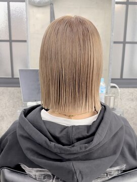 レーベン(LEBEN) 【ブリーチ２回～】ミルクティーベージュ★