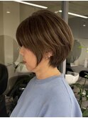 自由が丘ブリーチリタッチカラー白髪ぼかしハイライト白髪染め