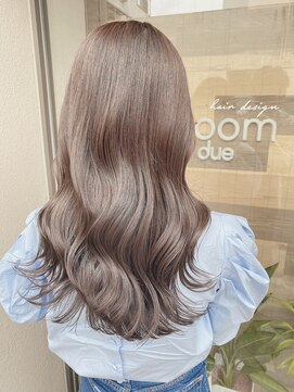 ブルーム ヘア デザイン ドゥーエ(bloom hair design due) ティラミスラテ｜髪質改善×塚口の美髪トリートメント