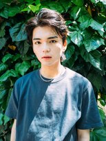 バーバーバー 八広(BARBER-BAR) アップバングスタイル