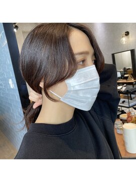 チャンネル(channel) 結んでも可愛い顔まわり♪（分けバング）