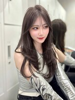 ロンドガーネット 池袋(Lond garnet)&nbsp;イメチェン外ハネボブ美髪ワイドバングレイヤー縮毛矯正/池袋