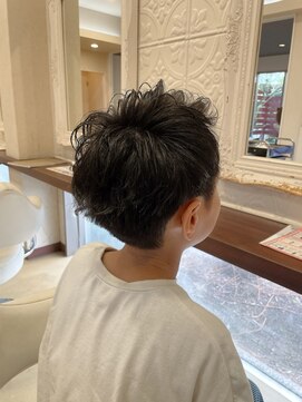 浪漫館 アールズコート(R's Court) メンズキッズベリーショート @木原 4.13