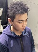 就活用無造作爽やか短髪スパイキーショート