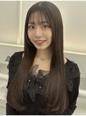 【TAISEI】グレージュカラーにナチュラルストレート