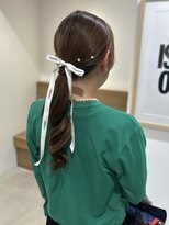 ナンバースリー 綱島店(Number Three)&nbsp;結婚式お呼ばれタイトヘアセット【Number Three 綱島店】