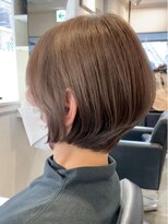 エリマバイフィフス 調布(elima by fifth)&nbsp;ショートヘア顔周りレイヤーダブルカラーショートボブ武蔵小杉