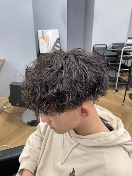 アレス バイ シカ 神戸三宮元町店(ALLES by Cica) 無造作波巻きパーマ