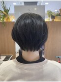 【L by first】2ブロックショートボブ