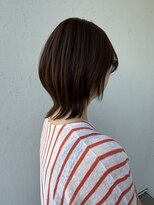 コレットヌーク(COLLET neuk)&nbsp;マッシュウルフ/ダークピンクベージュ