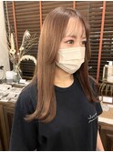 hairLux・浜松天王・三ヶ日・ブリーチなしのベージュブラウン