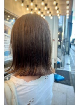 クアトログランシュ 水戸店(QUATRO×GranCieux) きりっぱなしヘアー