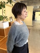 ロジェ(loje)&nbsp;20代30代40代　オリーブグレー/小顔に見せるヘア