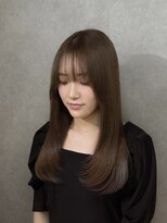 エクファ ヘア リゾート 大津 瀬田店(ex-fa hair resort)&nbsp;黒髪/クラゲヘアー/オリーブグレー/小顔/ココアベージュ/瀬田