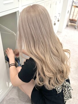 サンクプロジェクト(cinq PROJECT) 原宿韓国顔まわりミルクティーベージュミルクティーグレージュ