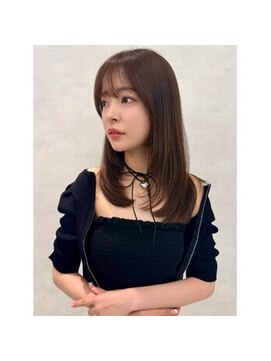 アッシュ 二子玉川店(Ash) レイヤー/くびれヘア/シースルー/カラー/二子玉川