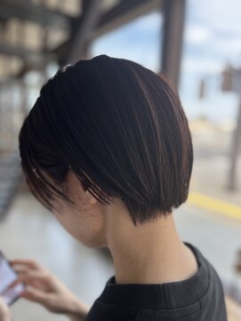 リドル ヘアー 駒生店(Riddle HAIR) 首元すっきり、やわらかショート