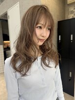 バングス(BANGS)&nbsp;ベージュ×セミロング