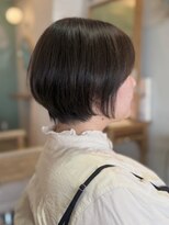 アンリー(Anree)&nbsp;オリーブベージュ×くびれ丸みショートボブ☆