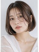 【LOVESTOIKE】透け感前髪×柔らかボブ