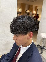 メンズクル(men's quru.)&nbsp;シャドウパーマ波巻きシャドウメンズカットメンズパーマ春日井駅