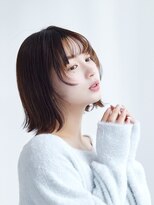 ラフィス ヘアー ウィム 倉敷白楽町店(La fith hair uim.)&nbsp;【La fith】前髪インナーカラー×外ハネボブ×レイヤーカット