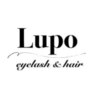 Lupo eyelash&hairのお店ロゴ