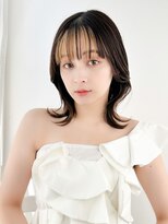 La fith hair link 瓢箪山店【ラフィス ヘアー リンク】【8月29日OPEN(予定)】 【La fith】外ハネミディ×インナーカラー
