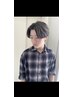 ★カラー＋メンズカット＋ヘッドスパ＋眉カット　￥12000