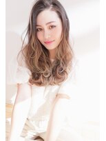VIM hair 西原店【ヴィム ヘアー】【10月中旬 OPEN（予定）】&nbsp;ゆるふわカールグラデーションカラー/20代/30代/40代