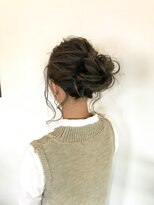 ニュートラル(NEUTRAL)&nbsp;【NEUTRAL】こなれ感☆おだんご波巻きアレンジ