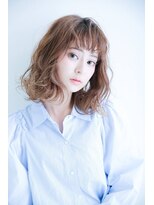 ニューヨークニューヨーク 梅田茶屋町店(NYNY)&nbsp;外国人風ゆる巻きミディアムヘア