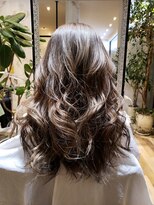 ヘアー ポッシュ(Hair POSH) グレージュ系グラデーションカラー