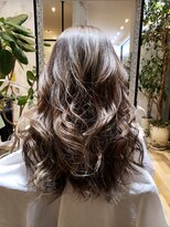 ヘアー ポッシュ(Hair POSH) グレージュ系グラデーションカラー