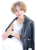エイチヘアー(eichi hair)&nbsp;ハイトーンのガーリーウエーブ