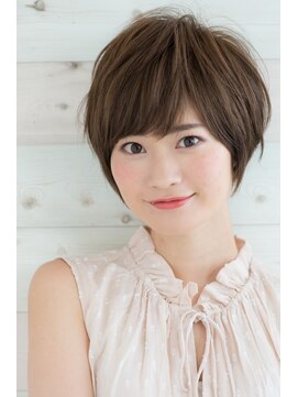 リル 8F 銀座(Rire) 【Rire-リル銀座-】ひし形シルエットのエアリーショートボブ☆彡