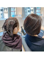 アルト(Alto)&nbsp;小顔オシャレにナチュラルショートボブ30.40.50代◎白髪染め