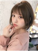 ショートボブ☆丸顔、面長さんにおすすめ☆
