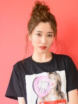 ラ ブレス あべのキューズ(LaBless)&nbsp;ふんわりキュートなお団子アレンジ