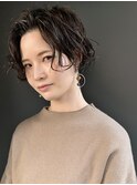 【morio池袋】コテじゃない綺麗なパーマショート♪