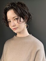 ラウンジ モリオ イケブクロ(Lounge MORIO Ikebukuro) 【morio池袋】コテじゃない綺麗なパーマショート♪