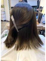 サロン 紫花 &nbsp;【うねり対策】シルキーストレート(縮毛矯正)