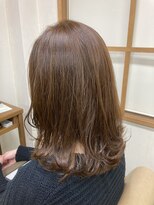 東京ヘアーサロン ミディアム/ 20代/30代/40代/50代/北本/鴻巣/桶川/ブラウン