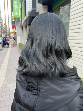 アソビセカンド 原宿(ASOBI 2nd) オリーブグレージュ　20代/30代/ブリーチなし