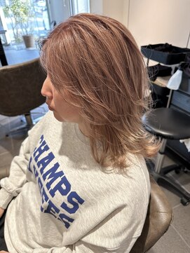 フィアレスドットイチニナナ(FearLess.127) ピンクベージュ