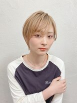 ハウスアンドヘアーワークス(House&Hair works) 前髪長め大人小顔ショート30代40代50代　藤沢